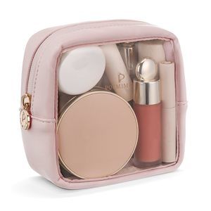 Makeup Bag,mini Makeup Bag Cute Pouch Purse Organizer Travel Essentials,clear😍